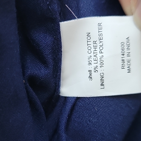 A+P Denim Clutch/large wristlet - Picture 5 of 7